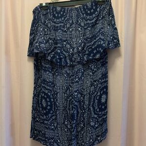 Forever 21 Comfy strapless romper